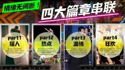 ​曝湖南台2024跨年演唱会嘉宾名单 披哥浪姐齐聚现场，TFBOYS两人缺席