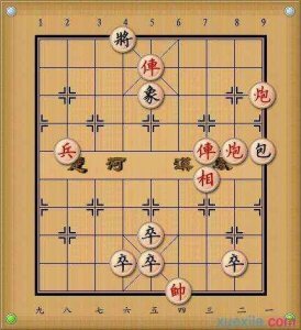 ​中国象棋八大残局之-火烧连营，路边摊最常用名局，艺人必选