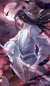 ​最美古风cp壁纸-《魔道祖师》蓝湛和魏婴