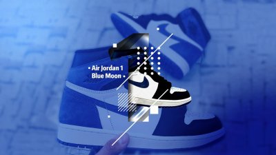 ​Air Jordan 1 High OG「Blue Moon」贪玩蓝月壁纸送给你