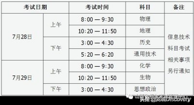 ​山西省高中会考时间确定