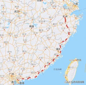 ​杭州至深圳高铁即将形成？6段高铁共同组成杭深高铁线路